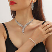 3点セット/ブレスレット・ネックレス・イヤリングセット&ブレスレット・ネックレス・ピアスセットE90097