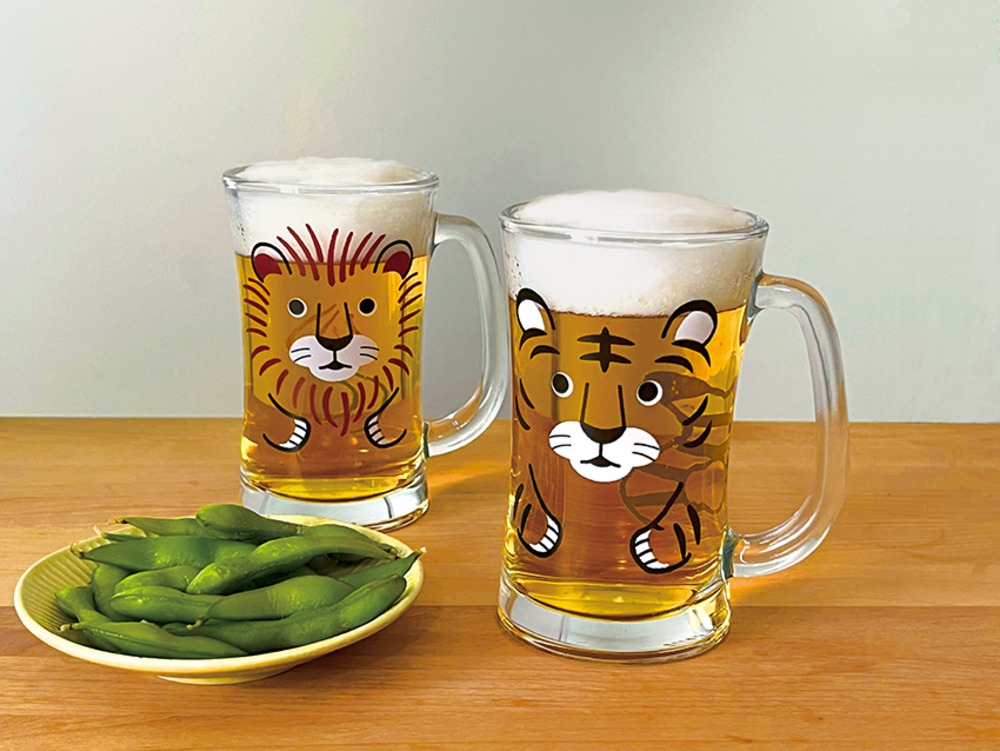 ワイルドキャットビールジョッキ ライオン GS-16215 | 卸売・ 問屋