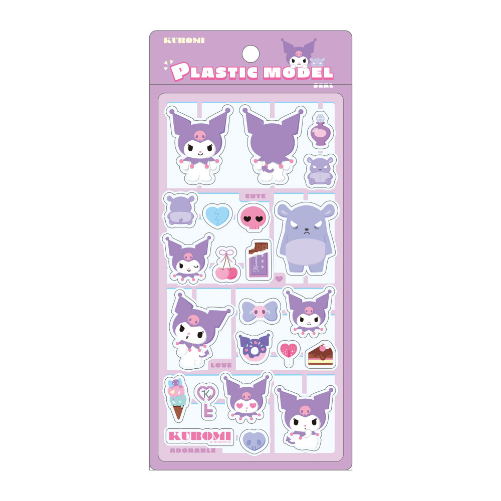 10月入荷】 サンリオキャラクターズ プラスチックモデル風シール PM