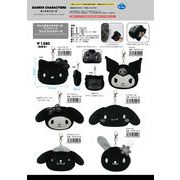 【12月17日締切】サンリオ フェイスパスケース（モノクロシリーズ）