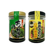 三重県産あおさ使用 「あおさのりバター醤油味」「あおさのりの佃煮」 ビン入り 2種 海苔 佃煮 つくだ煮