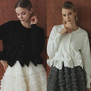 2026新作★レディース服・カーディガンー・チュールスカート・韓国風・お洒落・     6色