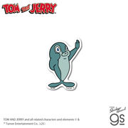 トムとジェリー ダイカットミニステッカー さかな 映画 TOM and JERRY スマホ キャラクター グッズ TMJ030