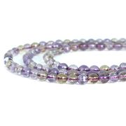 天然石 ビーズ 1連 アメトリン【カット】6mm【天然石 ビーズ パワーストーン】