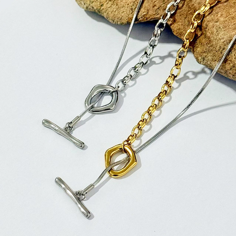 サージカルステンレスネックレス　アクセサリー　INS　金属アレルギー対応