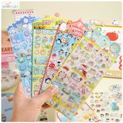 新入荷★DIY手作★手帳用 貼り付け★粘着シール★着せ替えシールブック★ ピースステッカー★蓄光シール