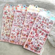 DIY用 手帳用 貼り付け スマホケース シール 可愛い 立体  装飾用 手芸用品