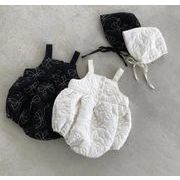 2026新作　EG　 キッズ服　ベビー服　サロペットパンツ　カバーオール＋帽子★66－90CM