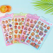 2025★DIY手作り ステッカー★粘着シール★3D★手帳素材