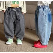 2026春新品　キッズ　QQMMロンくパンツ　デニムパンツ　ジーンズ★80-150CM　２色