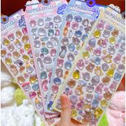 新入荷   手帳素材 手芸DIY 手帳シール ステッカー 3Dシール 装飾シール 精美 ク    文房具