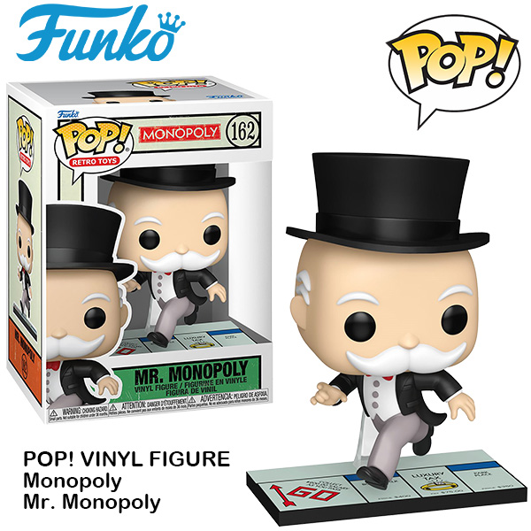 POP! RETRO TOYS VINYL FIGURE  MONOPOLY  Mr. MONOPOLY【FUNKO】