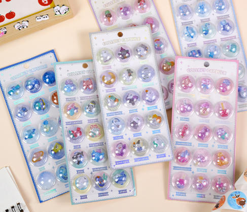 即納！ シール 立体シール DIY ステッカー 3Dシール シール 精美 ク リスタルの質感 シール帳