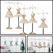 ジュエリーディスプレイラック、ジュエリーラック、プリンセスマネキンスタンドU00014U