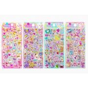 大人気  DIY用品   粘着シール  立体キャラクターシール  3Dシール  手帳素材  ステッカー