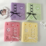 シール帳 シールバインダー リボンタイプ 大きめシール帳 もふもふ A5サイズ