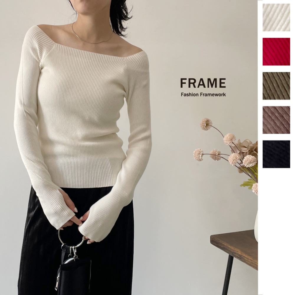 【2025新作】クールクールオフショルトップス