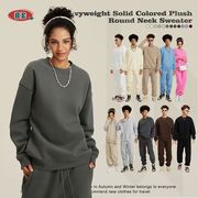 メンズ 裏起毛 トレーナー 男女兼用 ジョガーパンツ ボトムス セットアップ 秋冬 2026新作★全6色