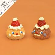 スイーツ フルーツ デザート 苺シュークリーム デコパーツ DIYパーツ 手芸 ハンドメイド ドールハウス