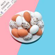 にわとりのたまご うずらの卵 玉子 デコパーツ DIYパーツ 手芸 ハンドメイド ドールハウス