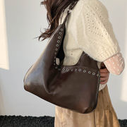 トートバッグ　PU　秋冬　韓国ファッション　デザイン