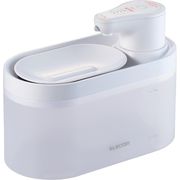 エレコム　ペット用バッテリー内蔵コードレス自動給水器　サイレントアクア PET-WD03WH