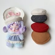 着せ替えぬい ぬいぐるみ用 ミニドール 10cmぬい用15cmぬい用 ぬい帽 10-17cm通用帽子 ベレー帽 6色