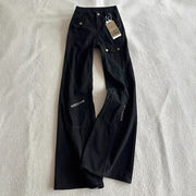 2026新作・メンズ・ストレートパンツ・ポケット多いジーンズ・カジュアル・パンツ・S～XXXL