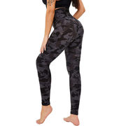 2026春秋新作 ボトムス 女 レディース プリント スキニー レギンス 九分丈パンツ