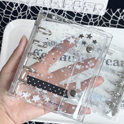 収納ケース M5 文房具 ノートカバー ノート pvc 写真 シールノート シール帳 ステッカー