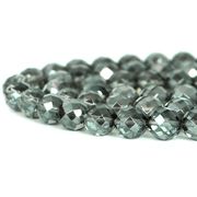 シルバーオーラ【カット】10mm【天然石 ビーズ パワーストーン】