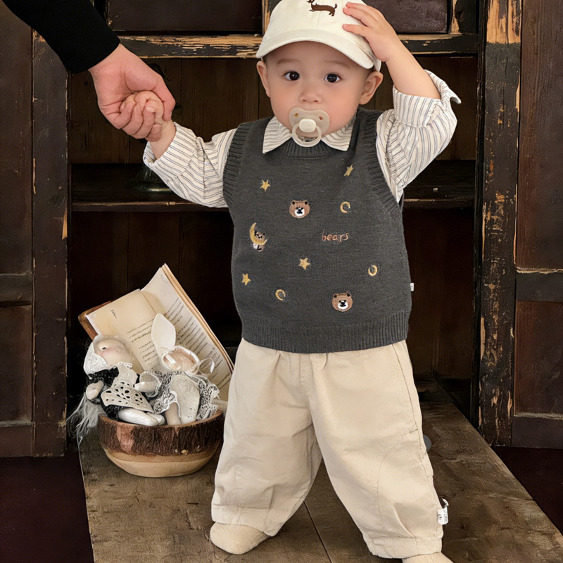 ★2026年★キッズ用アパレル★トップス★ベスト★ 2色★73～120