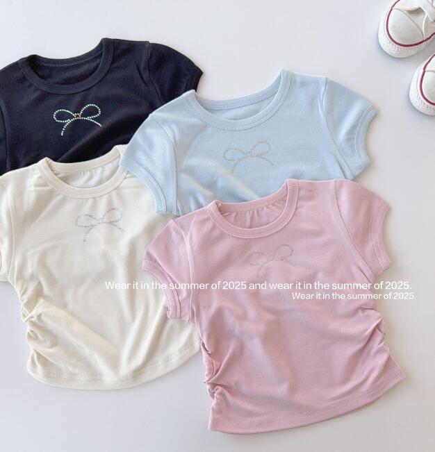 2026年新しいアイテム　子供用服装　トップス　Tシャツ　90-150CM