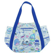サンリオ はぴだんぶい 5th プリント バルーン バッグ おにぎり ブルー【小ロット販売】