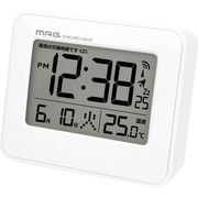 マグ 電波デジタル時計 T799WHZ