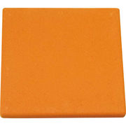 珪藻土コースター角 茶 241107