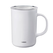 ハリオ セラミックコーティング　真空二重保温マグ　４７０ｍＬ ホワイト CMG-470-W
