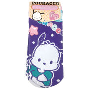 ソックス 靴下 サンリオ ぽちゃっこ パープル【小ロット販売】