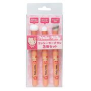 【コスメ雑貨】ハローキティ コンシーラーブラシ3種セット ハワイアン