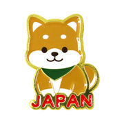 ＜和雑貨・和土産＞ピンバッジ 柴犬(イラスト)　No.303-936