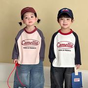 春新作キッズシャツ 男の子プルオーバー カジュアル トップス韓国風 子供服LF