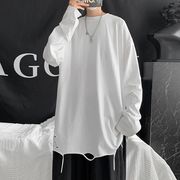 2026春夏メンズ服 シンプル おしゃれ Ｔシャツ 韓国風 トップス ゆったり インナーシャツ[M~3XL]