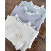 2026新作 韓国子供服 ベビー服  キッズ女の子 ニット トップス3色  66cm-90cm