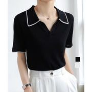 【日本倉庫即納】 半袖 ポロシャツ レディース ニット夏服