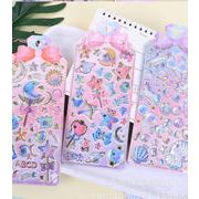 2026新作 3Dシール DIY用   立体シール 手帳用シール   ボンボンシール