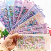 【全12種セット】可愛いキャラクター風動物ステッカー 3Dシールスマホケース・手帳デコ用