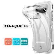 TORQUE G07 KYG04 ケース カバー ケース クリア ケース 透明 耐衝撃 TPU ソフトケース 軽量 シンプル