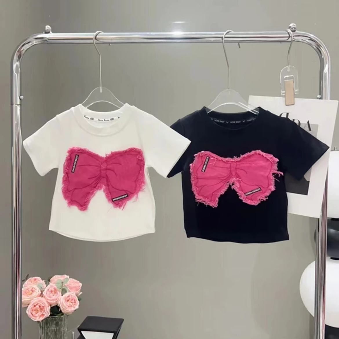 2026新作★韓国風子供服★キッズ服★Tシャツ★トップス★2色★120cm～160cm