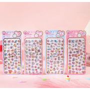 3Dシール 貼り付け  手芸DIY 手帳シール ステッカー  装飾シール 精美 ク   立体シール  3Dシール