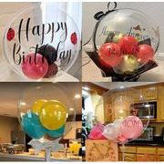 透明バルーン クリアボボバルーン 花入れる ボボバルーン クリア風船 インテリア DIY装飾用 パーティー飾り